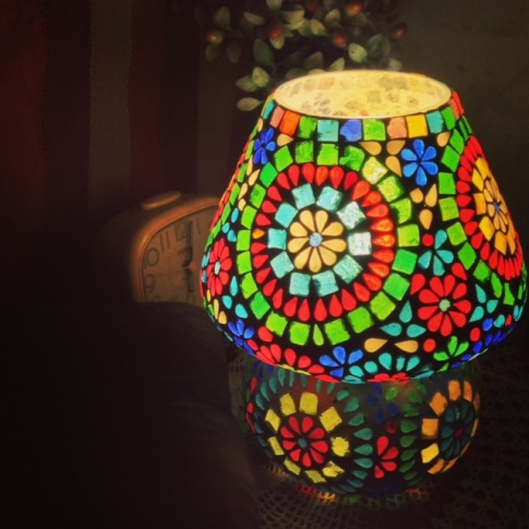 Pretty Rajasthani lamp from Dilli Haat